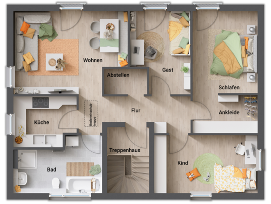 Grundriss-Zweifamilienhaus-Flair-Duo-180-Obergeschoss