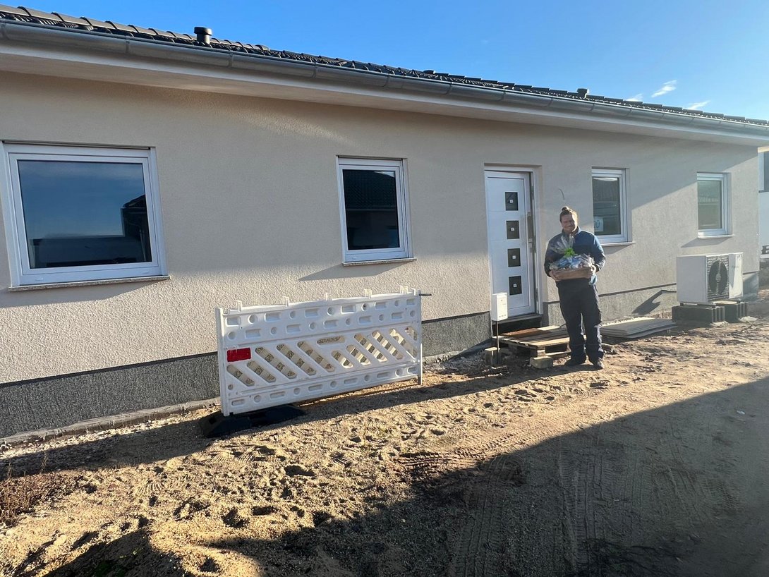 Bungalow 110 n Niegripp Hausübergabe