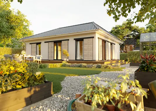 Bungalow bauen in Magdeburg Beispielhaus
